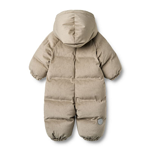 Комбинезон дутый Wheat "Baby Nallo Grey Stone", лунный камень